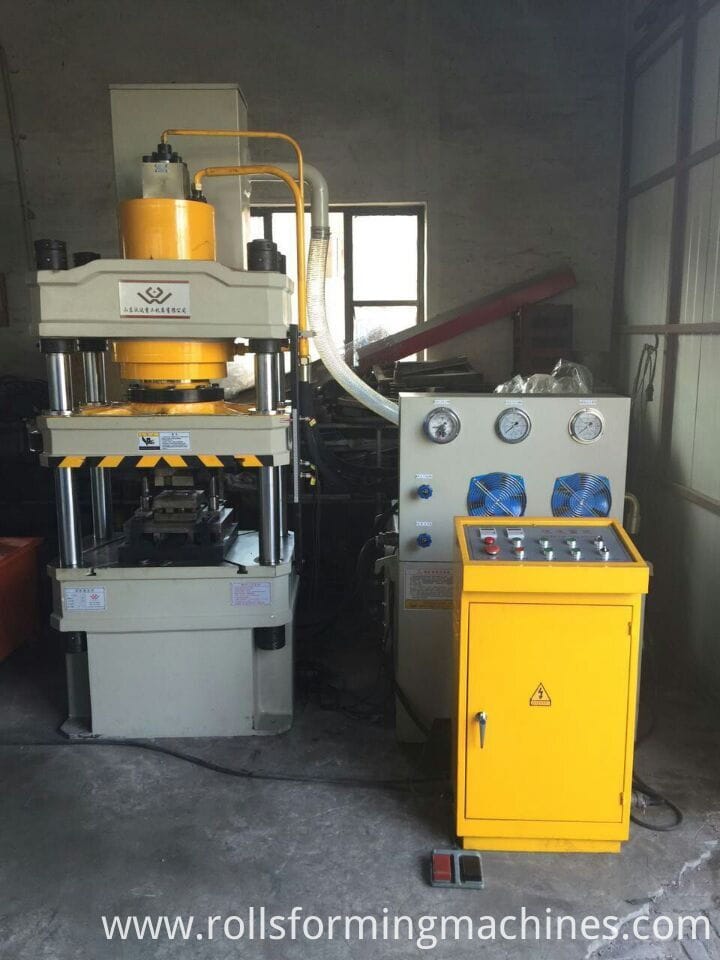 Punching machine for 3.8mm plate